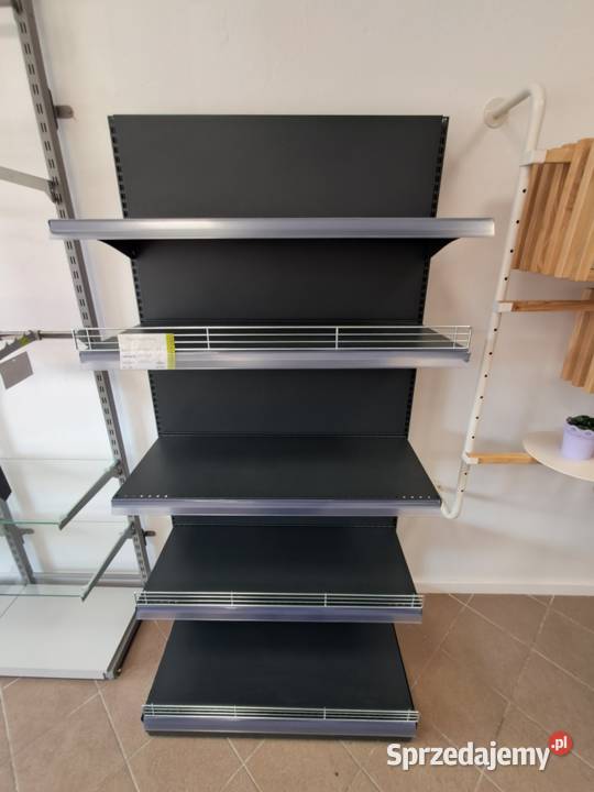 Regał metalowy przyścienny Sklep Tarnów sprzedam