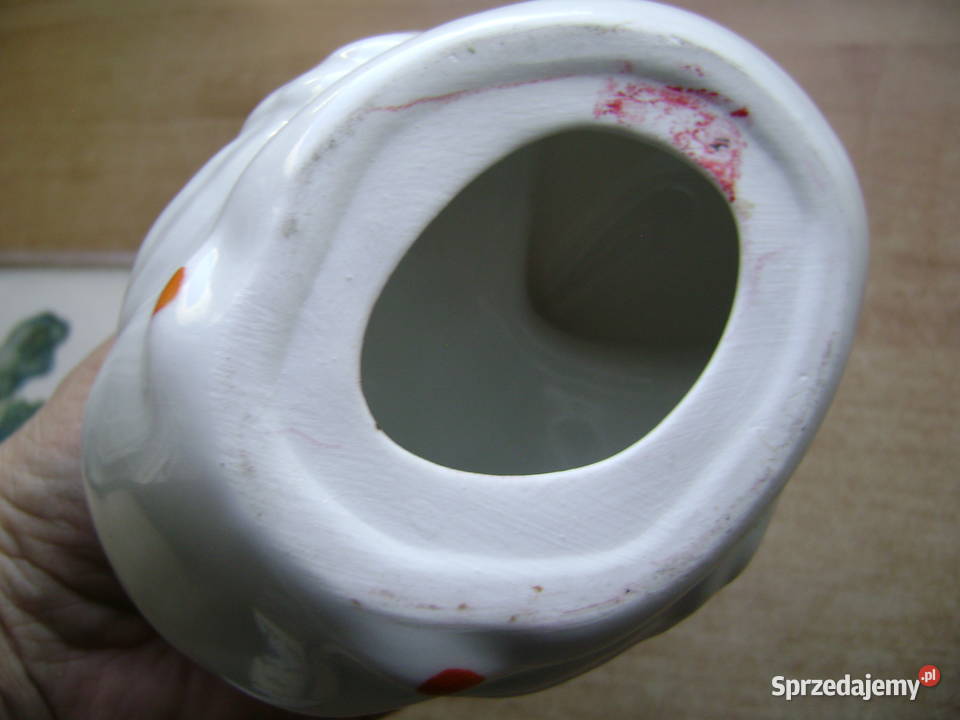 Starocie z PRL PTAKI z porcelany Łabędź Gdynia