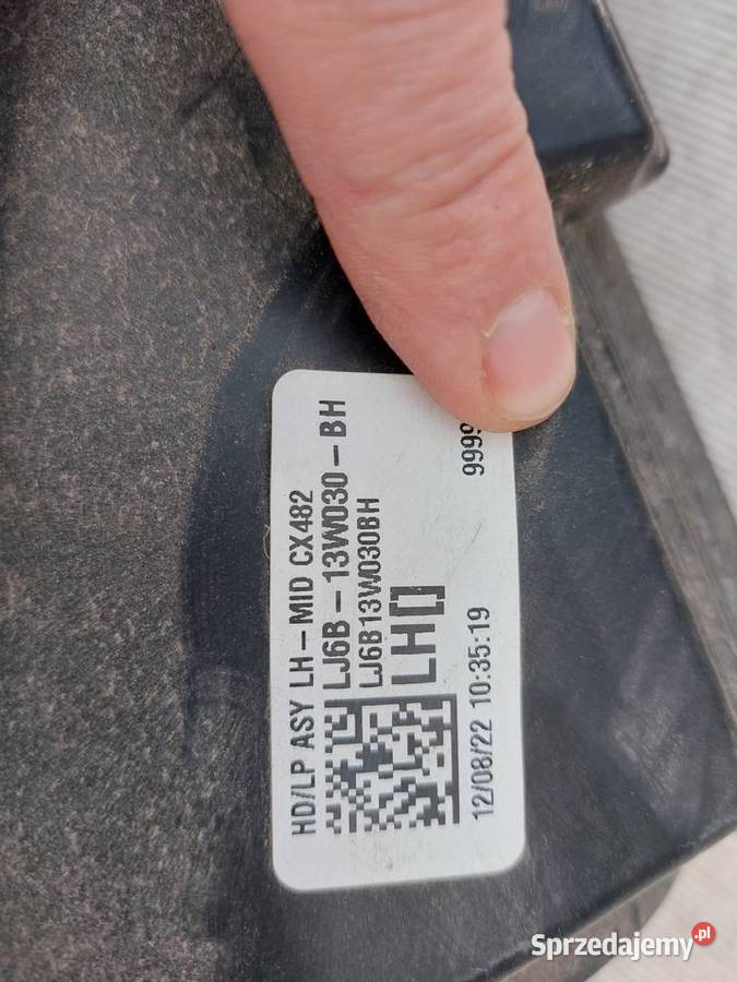 Ford Escape Kuga lampy przod