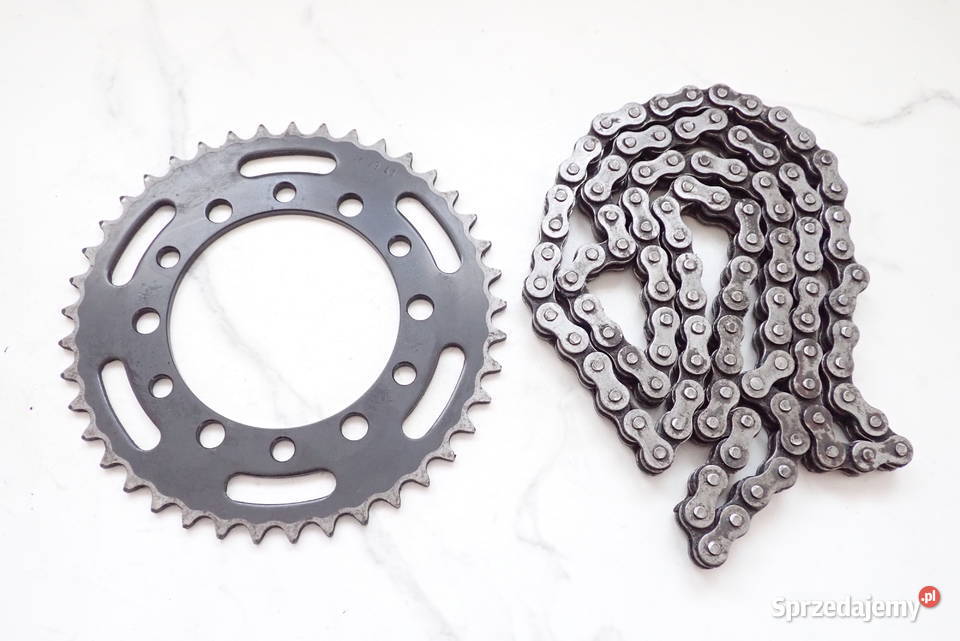 Łańcuch Zębatka Tył Kawasaki GPZ EX 500S Ninja Zestawy napędowe Strzelce Krajeńskie sprzedam