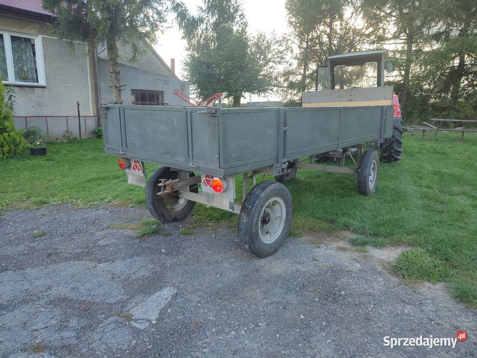 Przyczepa 2 osiowa wóz Cianowice