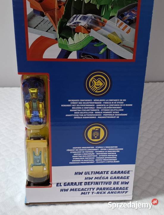 Hot Wheels Mega Garaż TRexa Mega Garage nowy