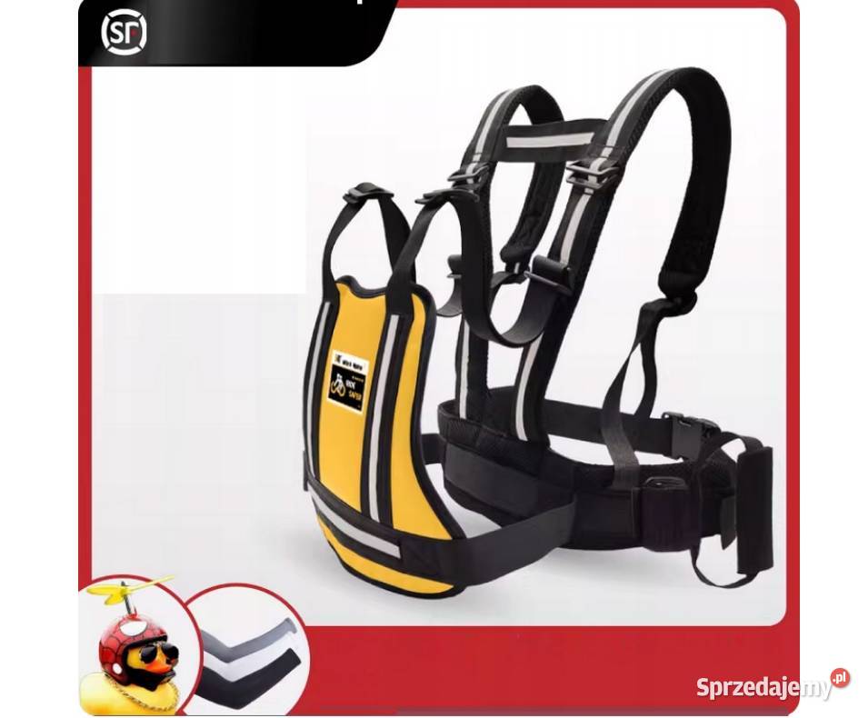 PAS BEZPIECZEŃSTWA SZELKI DZIECKA NA MOTOCYKL