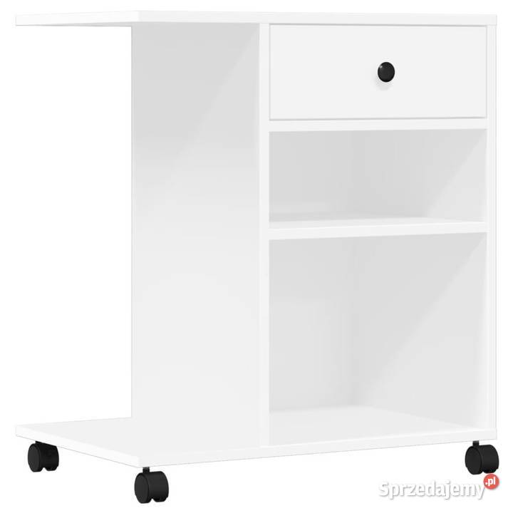 Szafka pod drukarkę z kółkami biała 60x40x685 Warszawa
