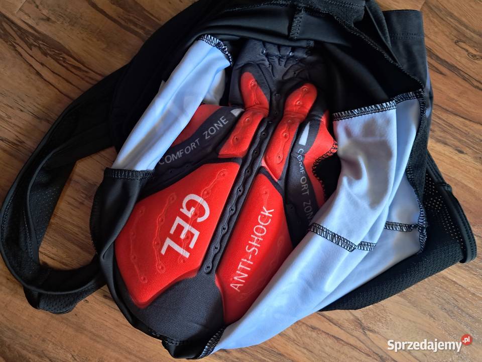 nowy strój na rower rozmiar z metki 2XL ale to Sandomierz