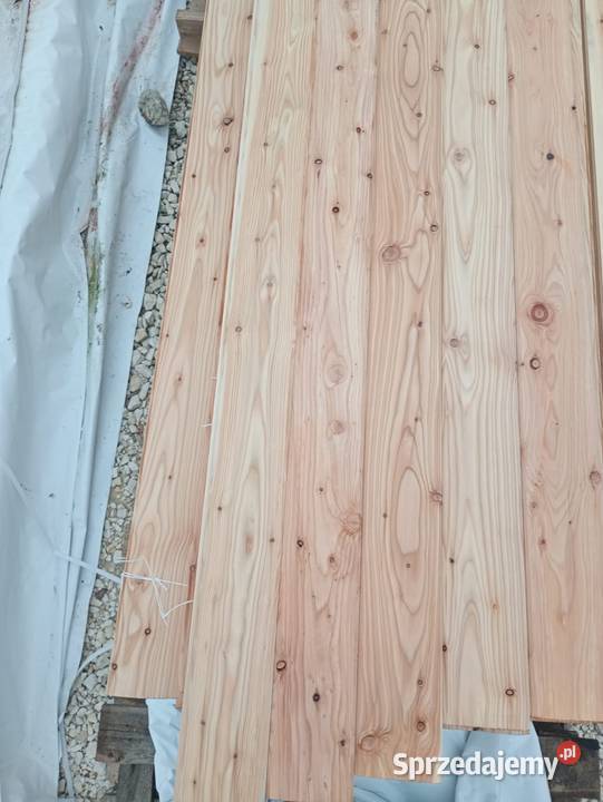 Deska MODRZEW elewacyjna 2cmx95 x 5i 4 Sucha Jędrzejów