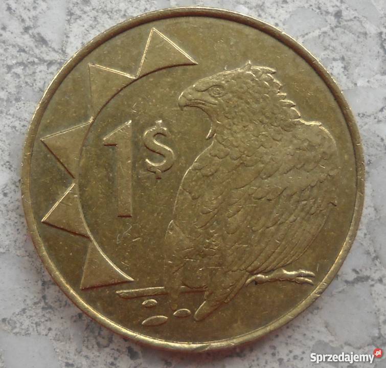 NAMIBIA1 DOLAR1996 r PTAK mazowieckie Legionowo