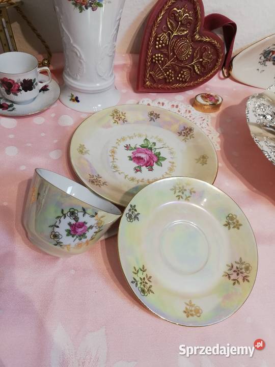 Trio porcelana Kahla Porcelana i szkło Gorlice