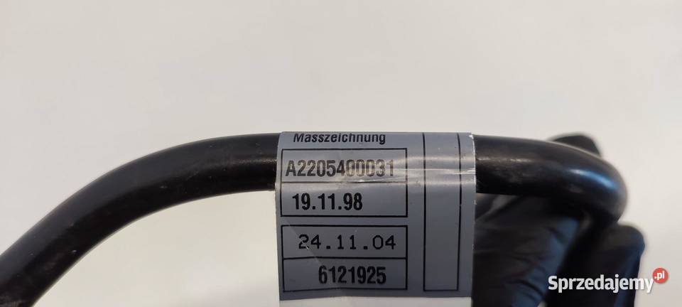 MERCEDES SL R230 KLEMA MINUSOWA A2205400031