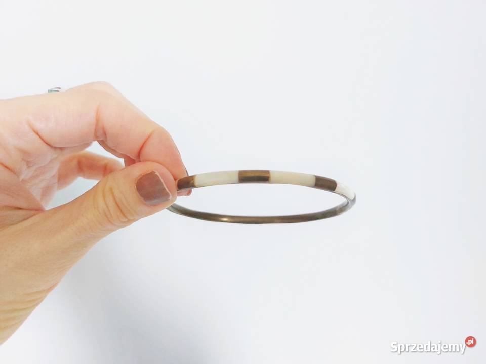 bransoletka masa perłowa średnica 7 Bransoletki Poznań sprzedam