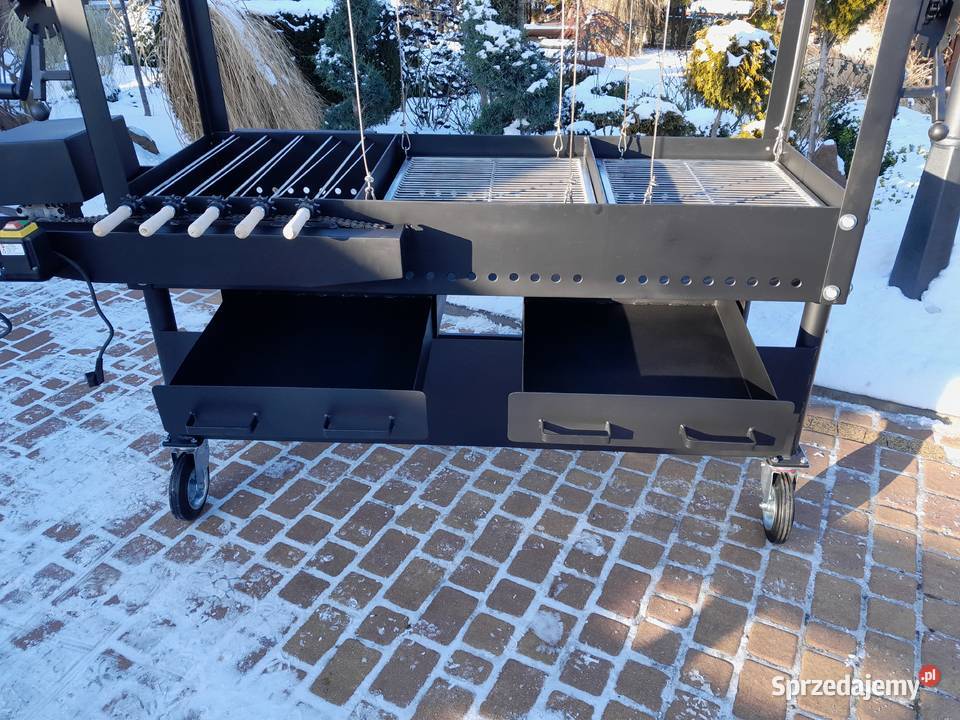 Gastronomiczny grill cateringowy szaszłyki Damasławek