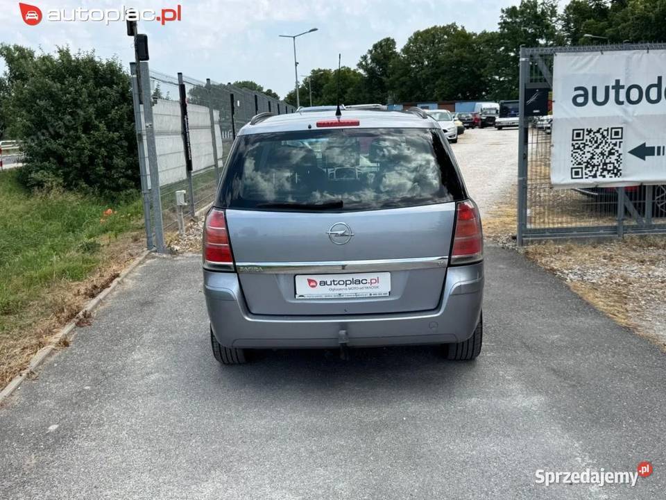 Opel Zafira Raty 18 benz 140 7 osobowy Klima