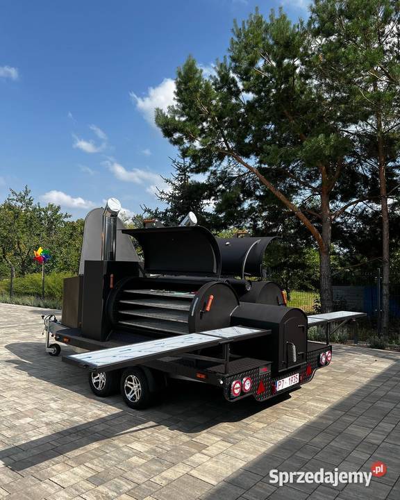 Smoker Mobilny Grill Route66Grill Texas 4 XXL Golęczewo