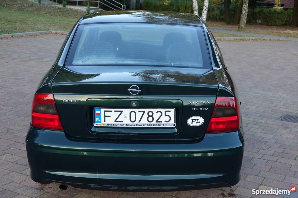 Opel Vectra B 2000 benzyna LPG pierwszy aluminiowe felgi lubuskie Zielona Góra
