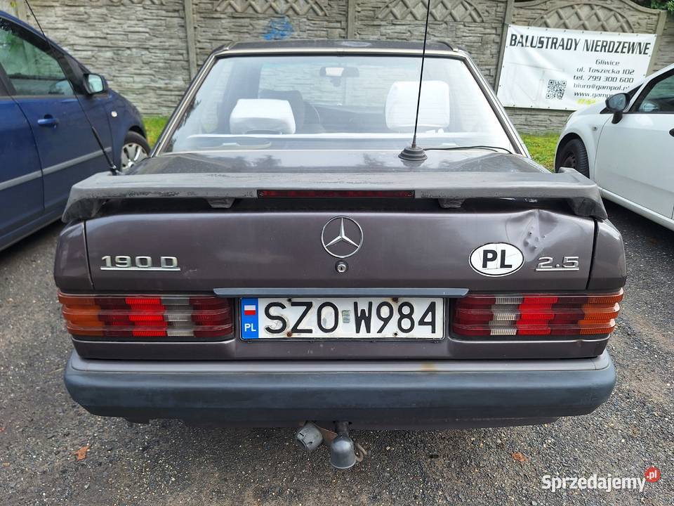 Mercedes W201 190tka 250D automat Pilchowice