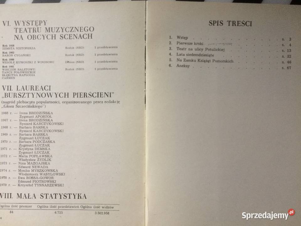 3619 Droga Na Zamek Państwowy Teatr Muzyczny W Szczecin sprzedam