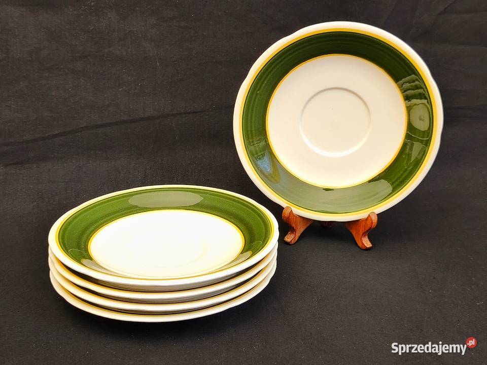 Talerz pod bulionówkę Villeroy Boch Bauernblume lubelskie Chełm sprzedam