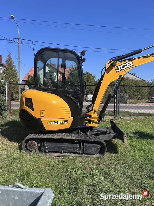 JCB 8026 CTS Koparki Płock sprzedam
