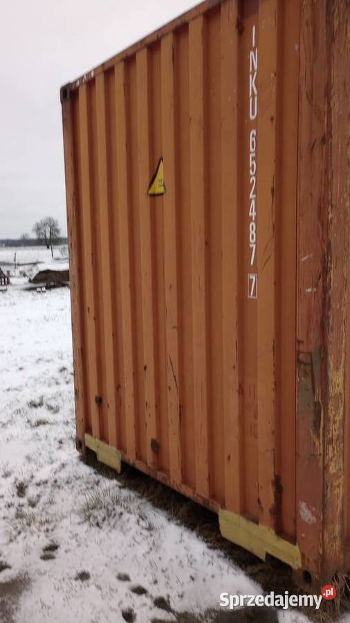 Kontener morski stróżówka garaż lubelskie sprzedam
