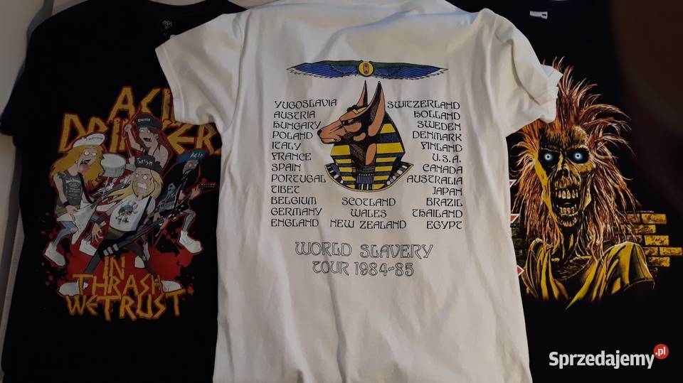koszulka Iron Maiden Powerslave Acid Drinkers In świętokrzyskie Kielce