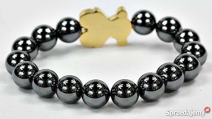 Bransoletka Grafitowe Kulki NOWOŚĆ Tous Miś Bear dolnośląskie