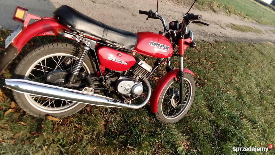 mińsk 125 zarejestrowanysprawny Motocykle, skutery, quady Dąbie