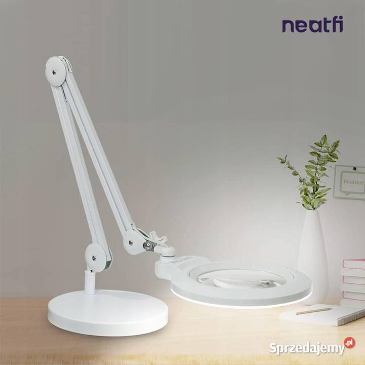 Lampa z lupą LED 1600 lm 18 5D20D ramię 360 Myszyniec