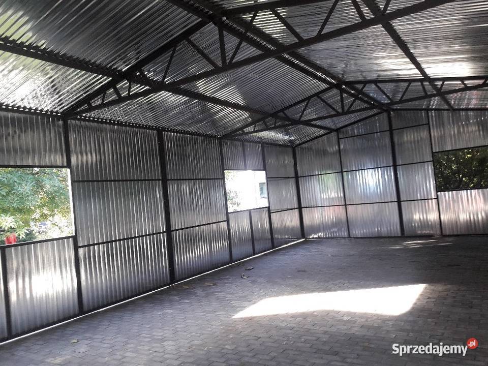 Garaż Blaszany Ocynkowany 12x6 Magazyn Hala Hale i magazyny Kluczbork