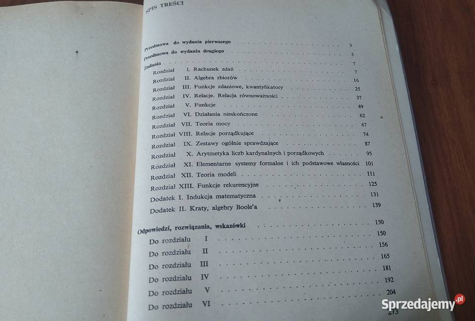 Elementy logiki i teorii mnogości w zadaniach miękka Podręczniki Gdańsk