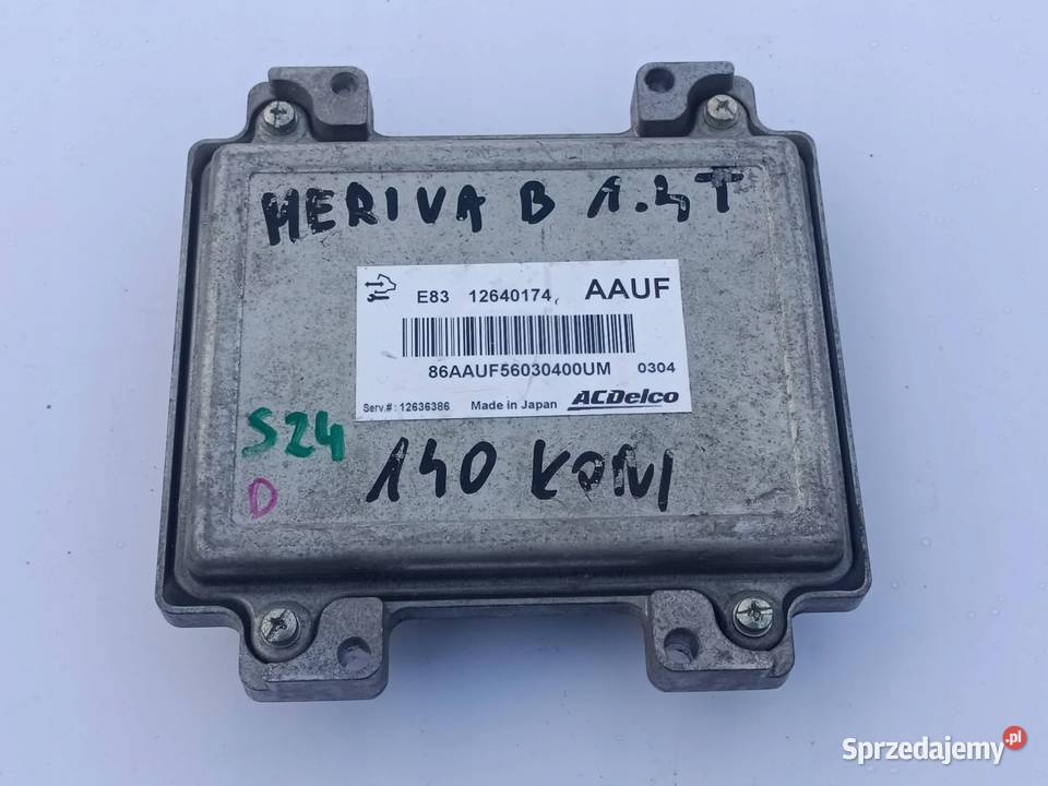 KOMPUTER SILNIKA OPEL INSIGNIA 18 MERIVA II B 14 osobowe Przemęt