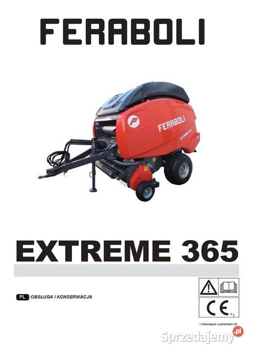 Instrukcja obsługi FERABOLI EXTREME 285 katalog wielkopolskie Szamotuły