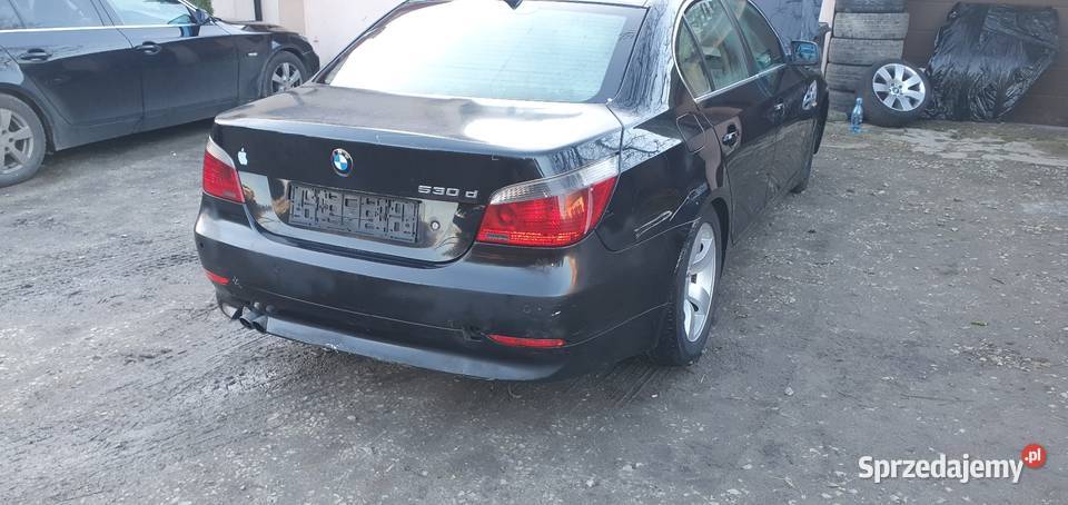 Bmw e60 30d manual kod lakieru black saphirre Karoseria Sieradz