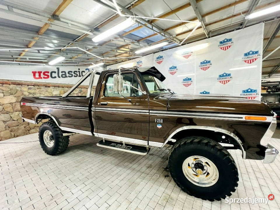 Ford F250 Ford F250 Ranger XLT 351 V8 44 Manual benzyna Sulechów