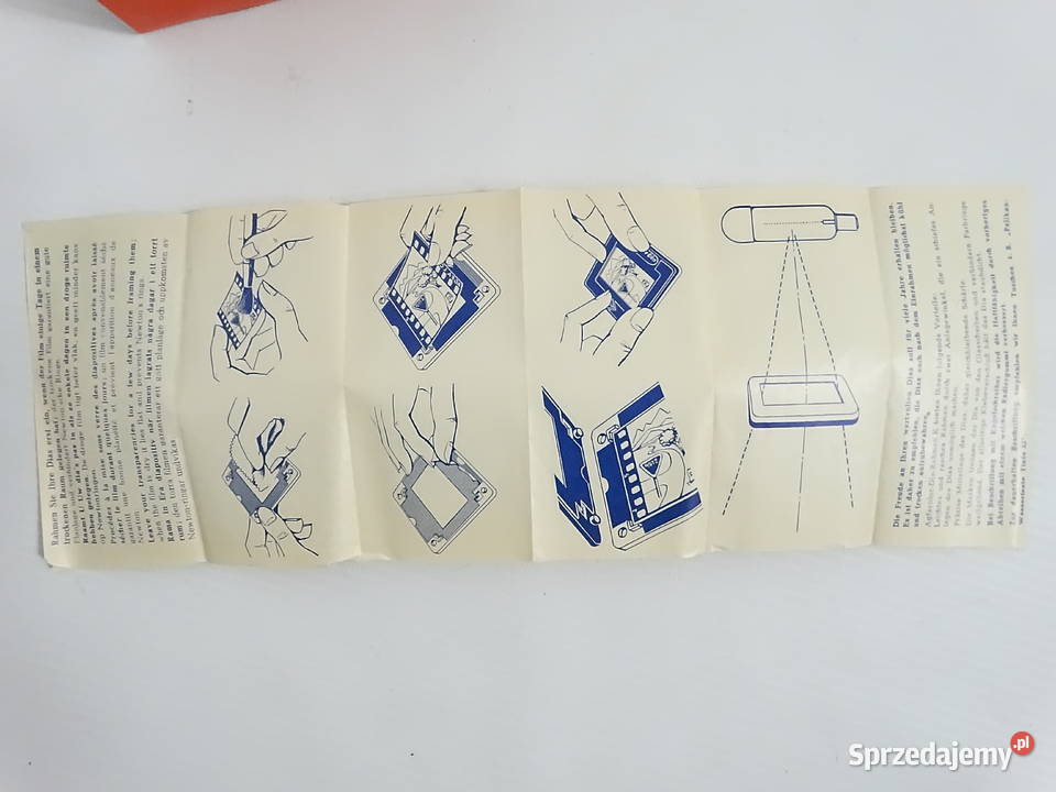 Vintage ramki do slajdów AGFA 1976 r Zestaw 32 Biłgoraj