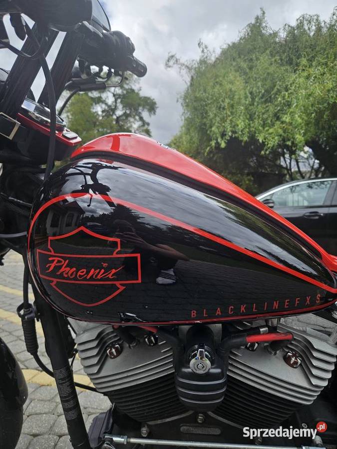 HarleyDavidson Softail Blackline Harley Davidson metalic mazowieckie