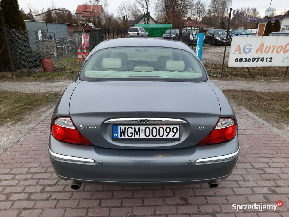 Jaguar SType SKÓRA 127 Zarejestrowany I 19982008 3000cm3 mazowieckie sprzedam