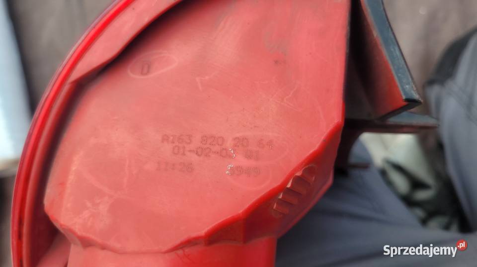 MERCEDES ML W163 LIFT LAMPA PRAWA TYŁ TYLNA śląskie sprzedam