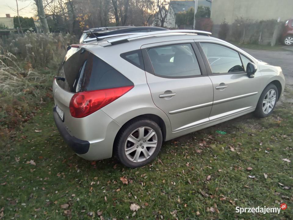 Peugeot 207 SW 16 hdi 2008 śląskie Częstochowa