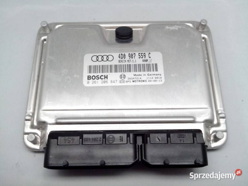 AUDI S8 STEROWNIK KOMPUTER SILNIKA 4D0907559C Komputery