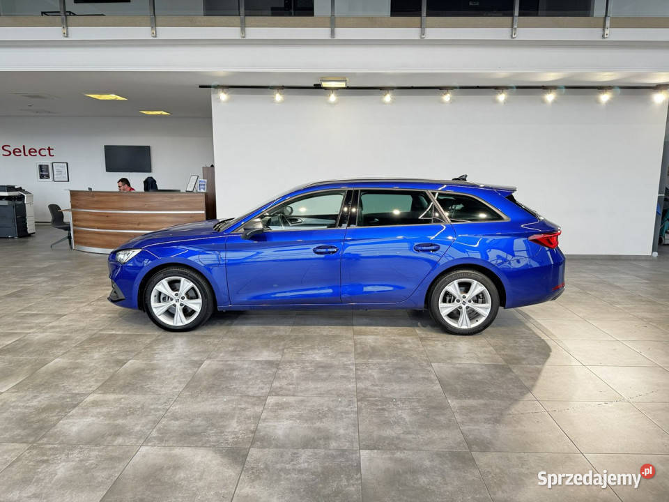 Seat Leon ST FR 14 eHybrid 204 DSG 2021 r salon elektryczne lusterka Myślenice