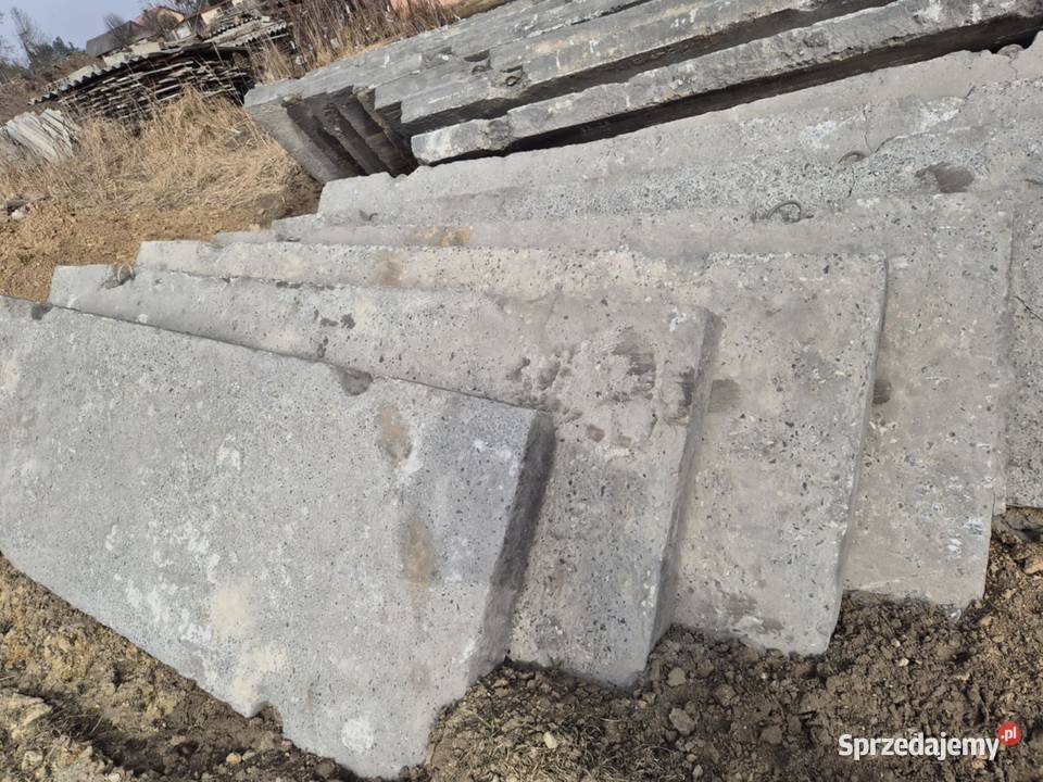 Płyta betonowa drogowa Pozostałe sprzedam
