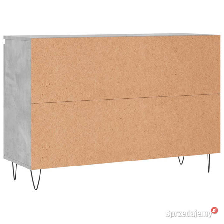 Szafka szarość betonu 104x35x70 materiał Pozostałe Warszawa