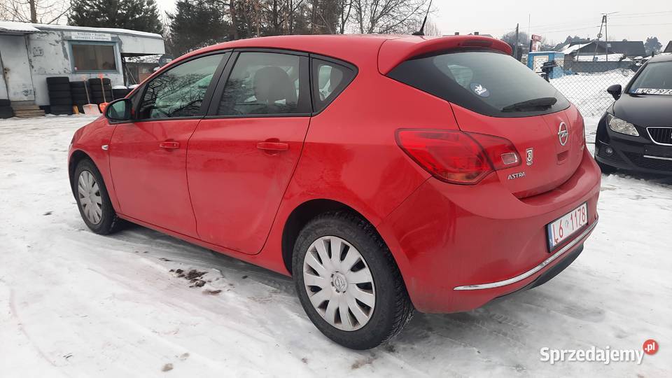 Opel Astra IV Lift 14 16V Benzyna 2012 r Klima CD Kraśnik