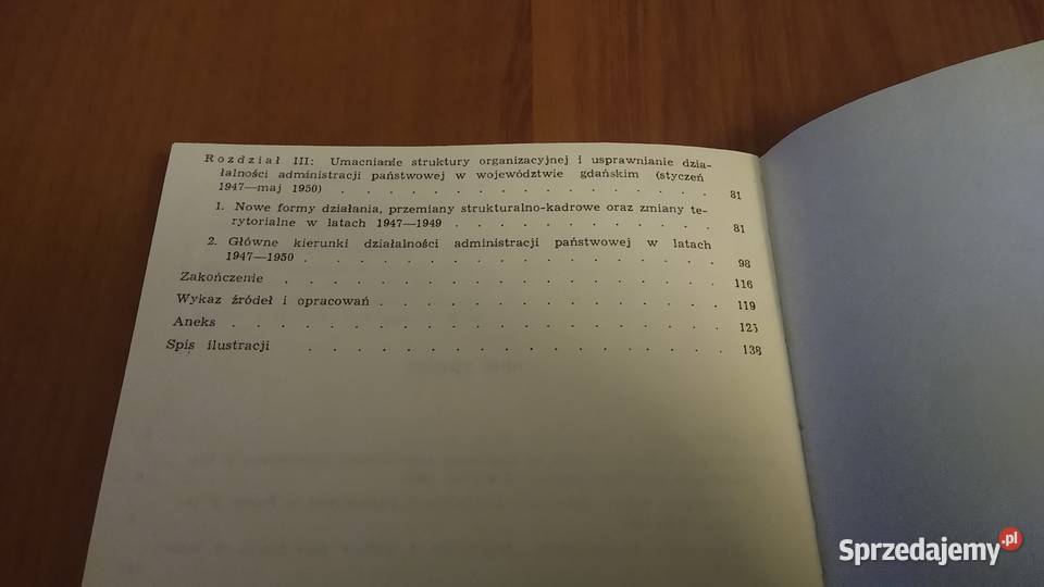 Tworzenie administracji państwowej w Książki naukowe i popularnonaukowe Gdańsk