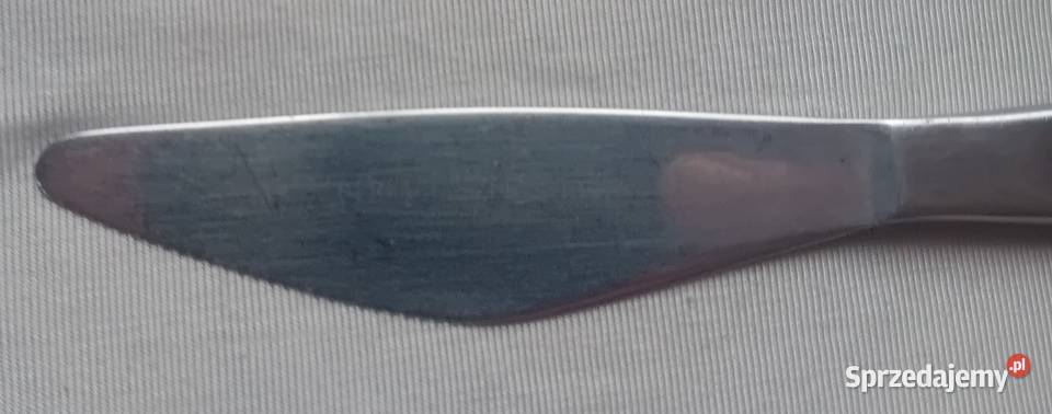Dwa noże ze stali nierdzewnej Gerlach punca z Koźminek
