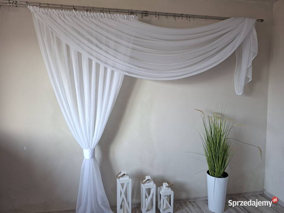 Firanka woalowa do salonu śląskie Zawiercie sprzedam