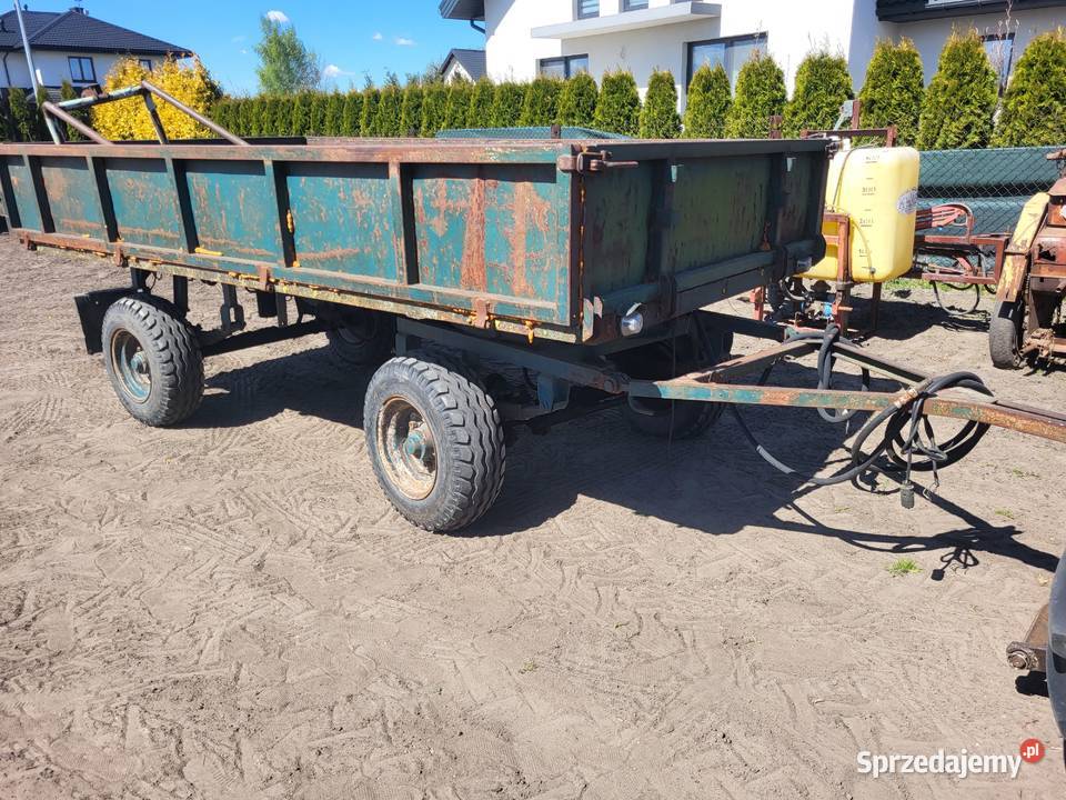 Przyczepa wywrotka kaczka Przyczepy rolnicze Miedniewice sprzedam
