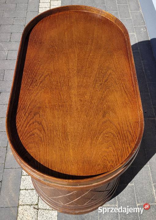 Dębowy barek podwójna beczka lubelskie Zamość
