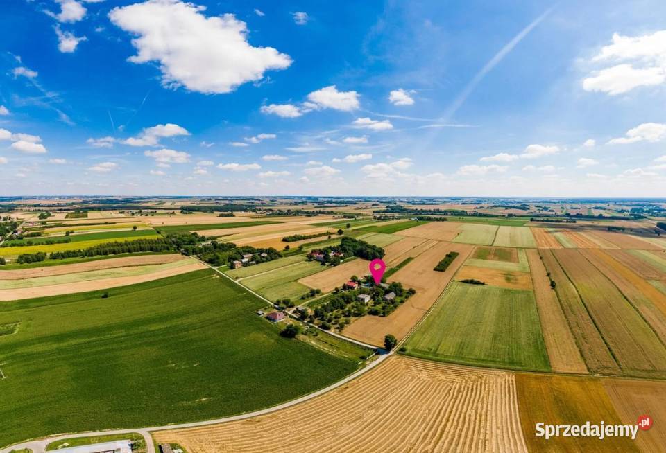 Siedlisko 6158 m² | Dom 130 m² | 4 budynki | Agroturystyka