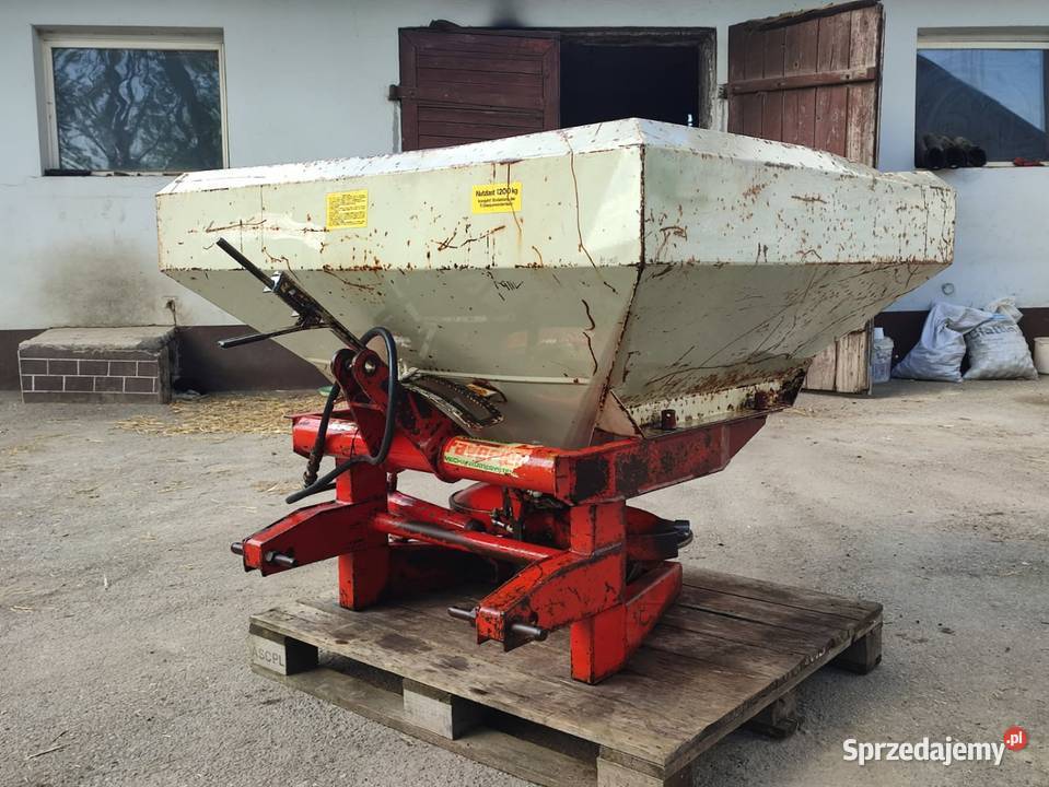 Rozsiewacz Rauch komet zs1000n hydraulika Nawożenie Mostek